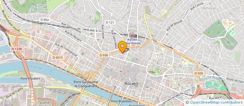 localisation de l'entreprise PASSE RECOMPOSE à ROUEN