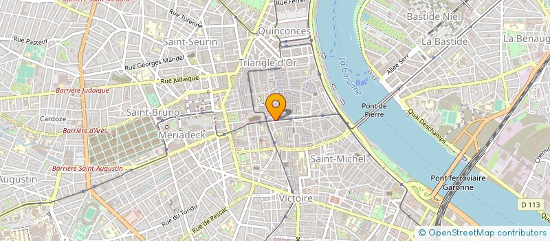 localisation de l'entreprise PASSE TEMPS à BORDEAUX