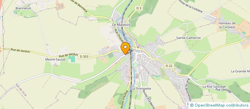 localisation de l'entreprise PASSE TEMPS  VAL-DE-SCIE