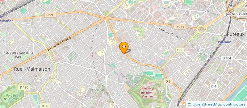 localisation de l'entreprise PASSELEC  NANTERRE