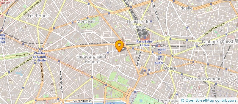 localisation de l'entreprise PASSENGER  PARIS