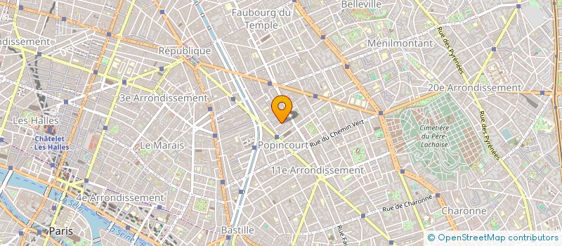 localisation de l'entreprise PASSEPARTOUT SOLUTIONS  PARIS