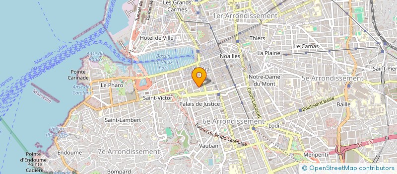 localisation de l'entreprise PASSEPORT ACADEMIE à MARSEILLE 6