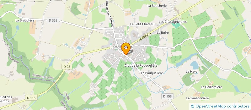localisation de l'entreprise PASSEPORT HABITAT à OREE-D'ANJOU