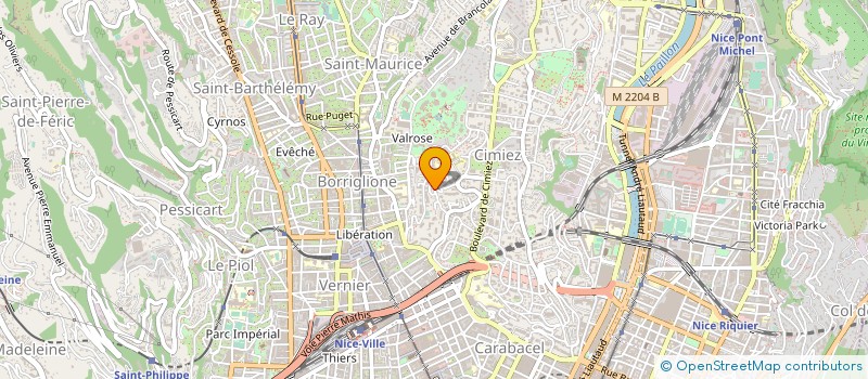 localisation de l'entreprise PASSEPORT MONDE à NICE