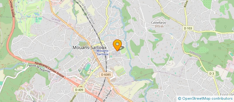 localisation de l'entreprise PASSEPORT POUR LES LANGUES à MOUANS-SARTOUX