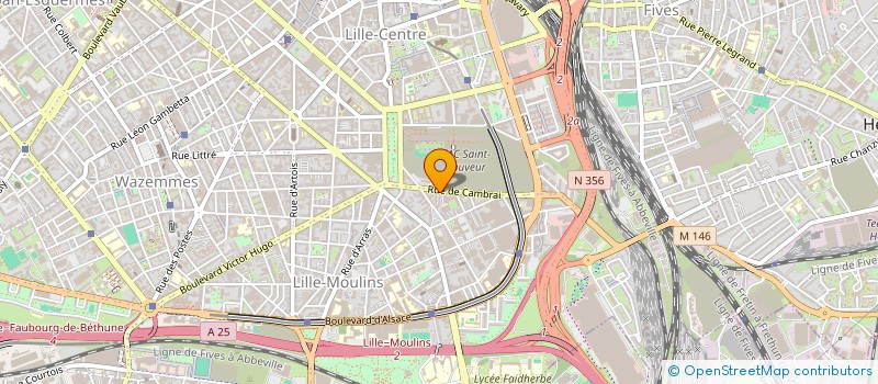 localisation de l'entreprise PASSER'ELLES à LILLE