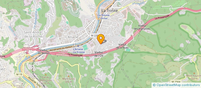 localisation de l'entreprise PASSER'ELLES DES PAILLONS  LA TRINITE