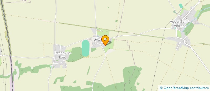 localisation de l'entreprise PASSEREAUX  FRESNOY-LE-LUAT