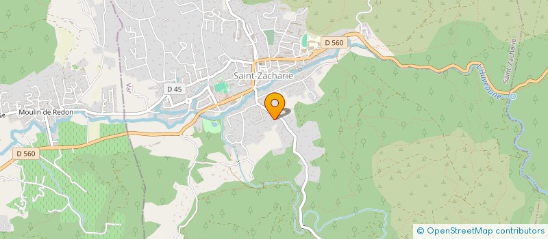 localisation de l'entreprise PASSEREL21  SAINT-ZACHARIE