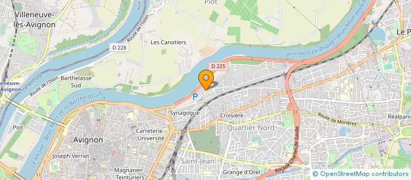 localisation de l'entreprise PASSERELLE à AVIGNON