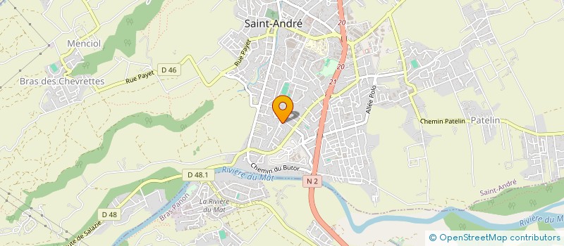 localisation de l'entreprise PASSERELLE  SAINT-ANDRE