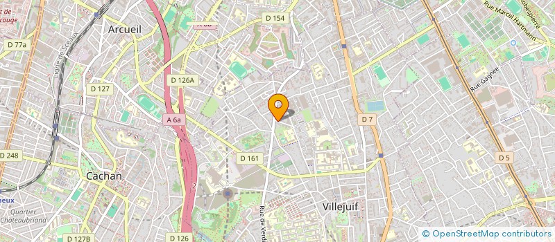 localisation de l'entreprise PASSERELLE à VILLEJUIF