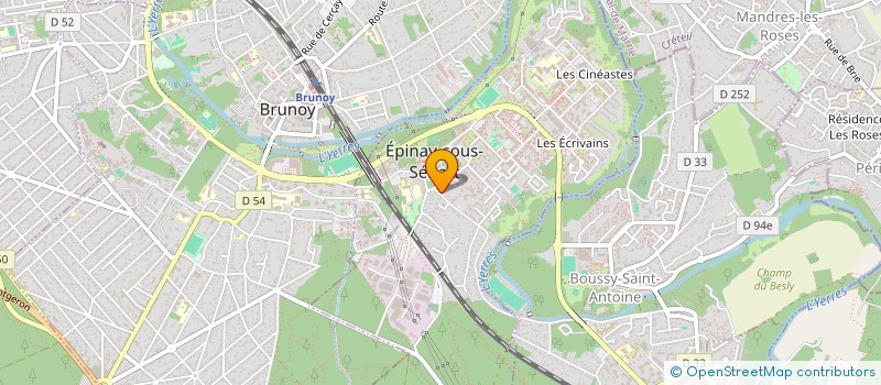 localisation de l'entreprise PASSERELLE  EPINAY-SOUS-SENART