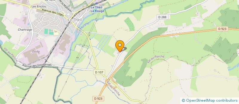 localisation de l'entreprise PASSERELLE à VAL-AU-PERCHE