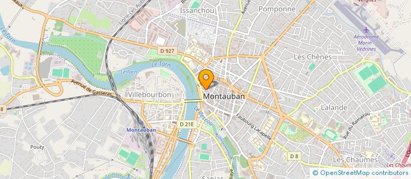 localisation de l'entreprise PASSERELLE 97  MONTAUBAN