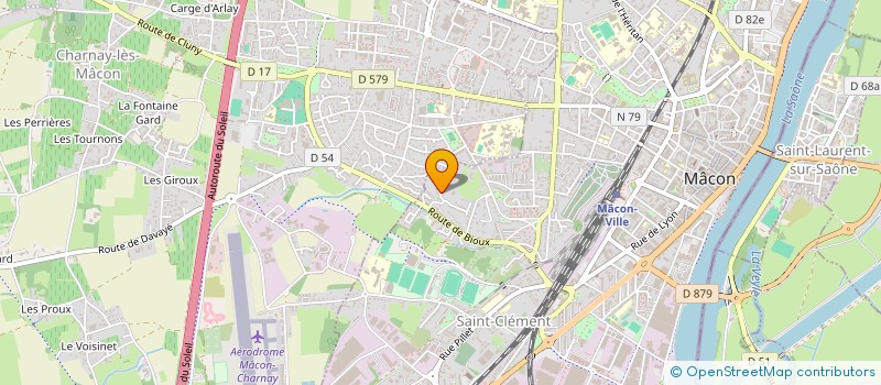 localisation de l'entreprise PASSERELLE.AI  MACON