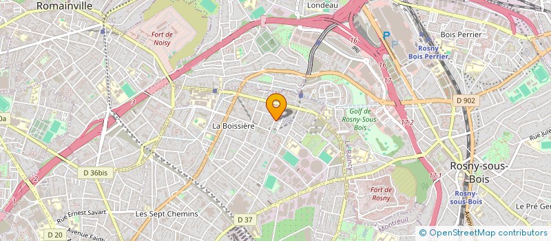 localisation de l'entreprise PASSERELLE DE MEMOIRE à MONTREUIL