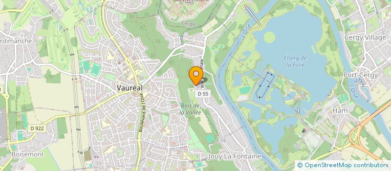 localisation de l'entreprise PASSERELLE DES LANGUES ET CULTURES à VAUREAL