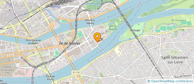localisation de l'entreprise PASSERELLE MARGINALISATION INTEGRATION à NANTES