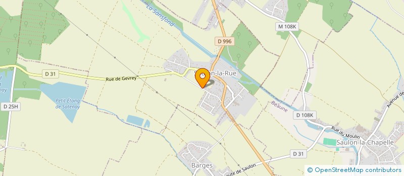 localisation de l'entreprise PASSERELLE SERENITE FINANCE  SAULON-LA-RUE