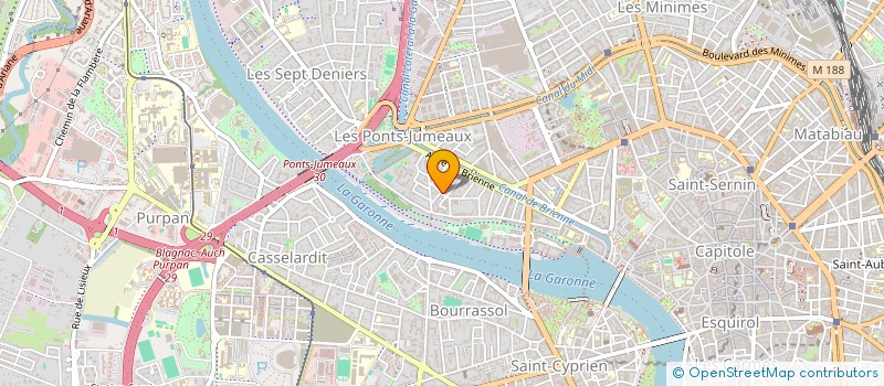 localisation de l'entreprise PASSERELLES à TOULOUSE