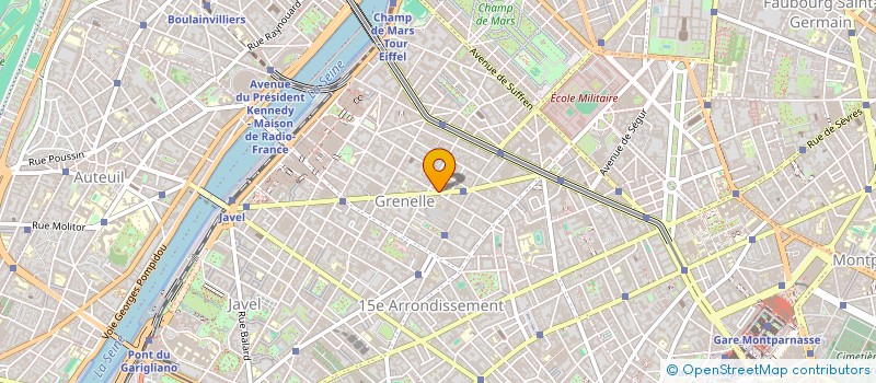 localisation de l'entreprise PASSERELLES DE SOLIDARITES SANS FRONTIERES (P.2.S.F)  PARIS