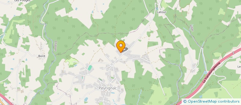 localisation de l'entreprise PASSERELLES SCIENCES  AZERAT