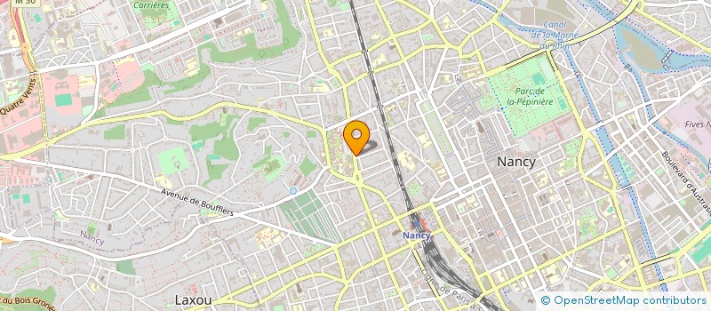 localisation de l'entreprise PASSEROU-POINSIGNON  NANCY