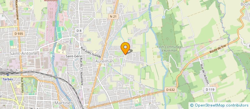 localisation de l'entreprise PASSETTE SEBASTIEN  ODOS