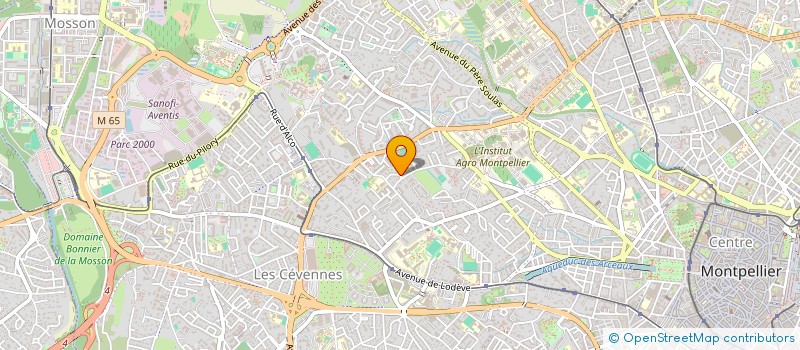 localisation de l'entreprise PASSEURS D HISTOIRES à MONTPELLIER