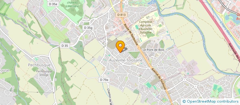 localisation de l'entreprise PASSEURS DE DANSE  AUZEVILLE-TOLOSANE