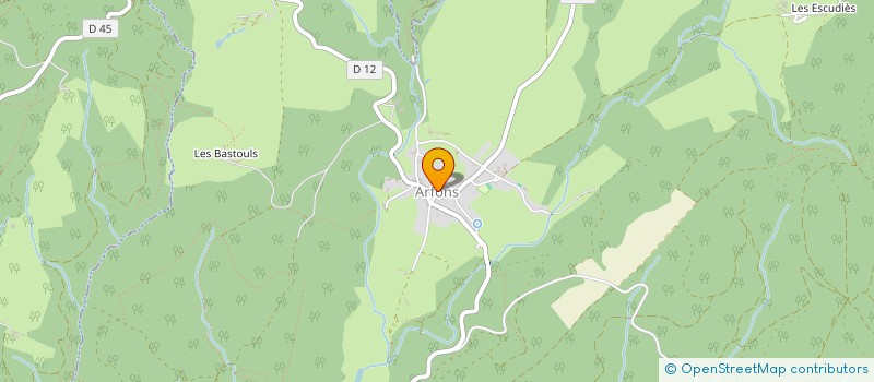 localisation de l'entreprise PASSEURS DE NATURE  ARFONS