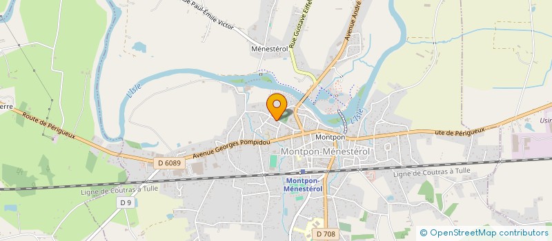 localisation de l'entreprise PASSEURS DE PASSIONS, PASSEURS DE MEMOIRES  MONTPON-MENESTEROL