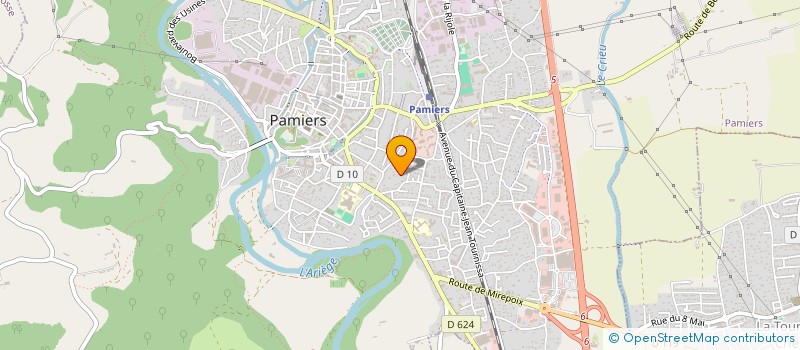 localisation de l'entreprise PASSEURS DE SON à PAMIERS