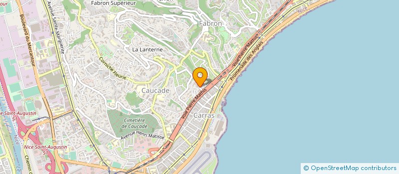localisation de l'entreprise PASSEX à NICE