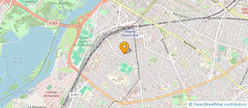 localisation de l'entreprise PASSEZ-MOI L'EXPRESSION ! à ANGERS