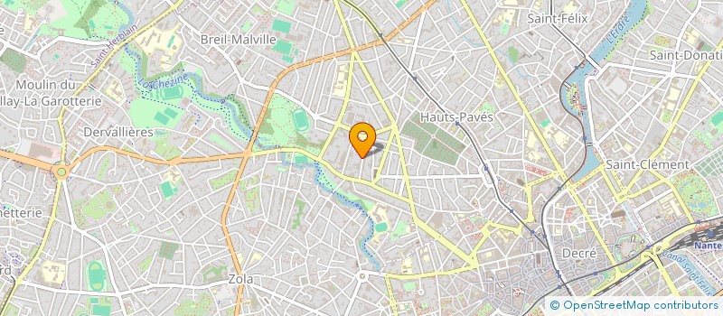 localisation de l'entreprise PASSI à NANTES