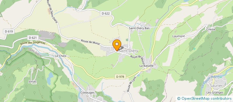 localisation de l'entreprise PASSI HONEY  SAINT-DIERY