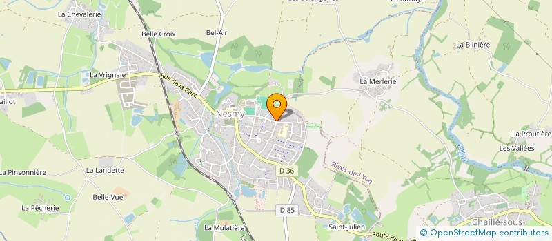 localisation de l'entreprise PASSIFLORA PHARMA  NESMY