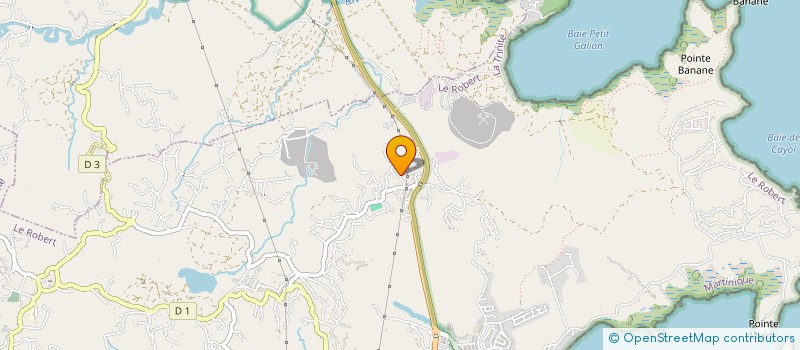 localisation de l'entreprise PASSIFLORA SC  LE ROBERT