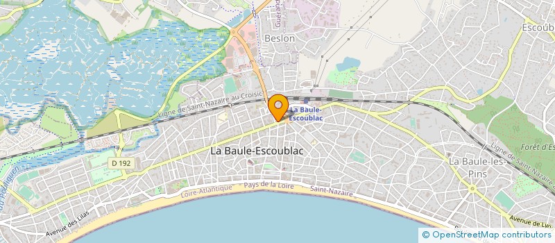 localisation de l'entreprise PASSIFLORE  GUERANDE