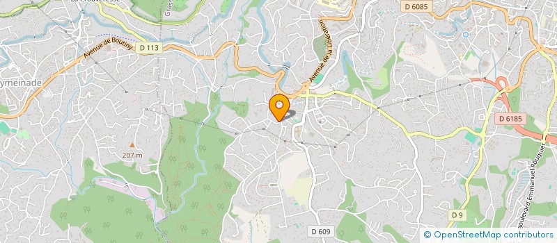 localisation de l'entreprise PASSIFLORE GARDEN à GRASSE