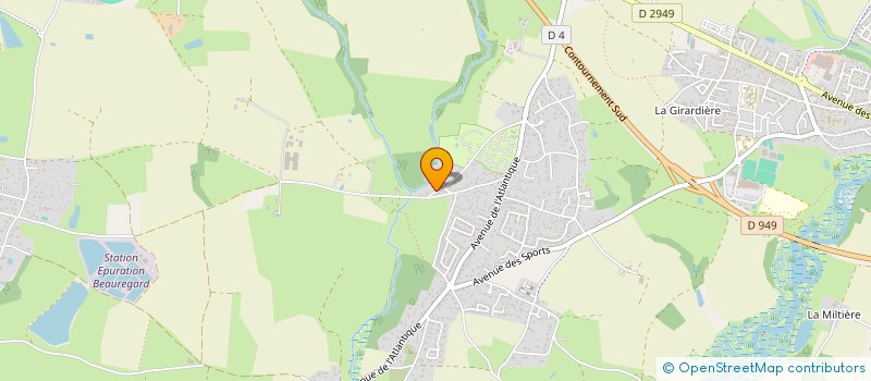 localisation de l'entreprise PASSIFLORE GTA  TALMONT-SAINT-HILAIRE