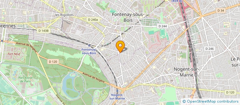 localisation de l'entreprise PASSINTERNET.COM à FONTENAY-SOUS-BOIS