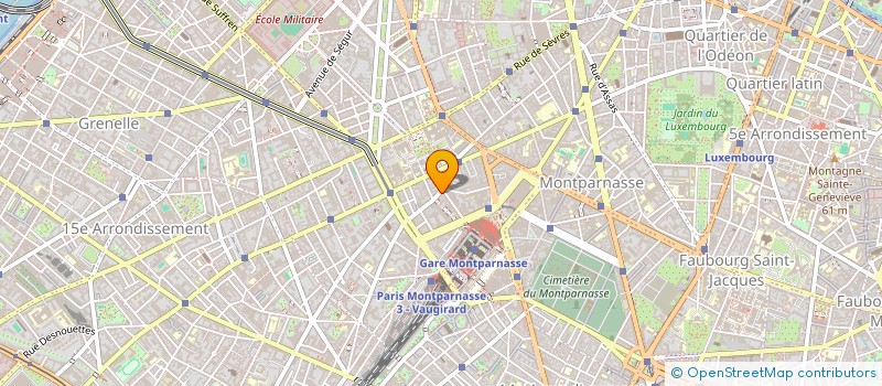 localisation de l'entreprise PASSION  PARIS