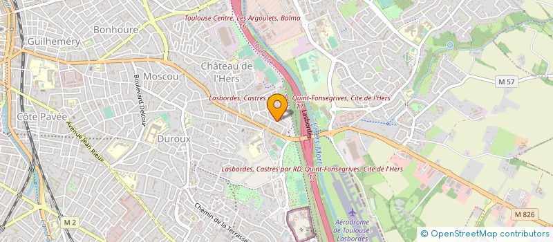 localisation de l'entreprise PASSION à TOULOUSE