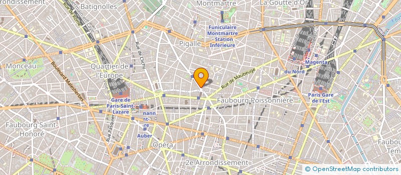 localisation de l'entreprise PASSION  PARIS