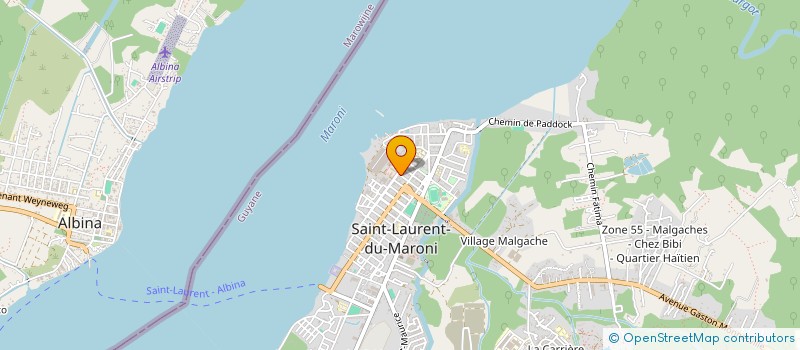 localisation de l'entreprise PASSION à SAINT-LAURENT-DU-MARONI