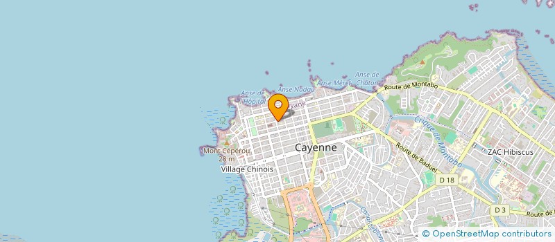 localisation de l'entreprise PASSION  CAYENNE